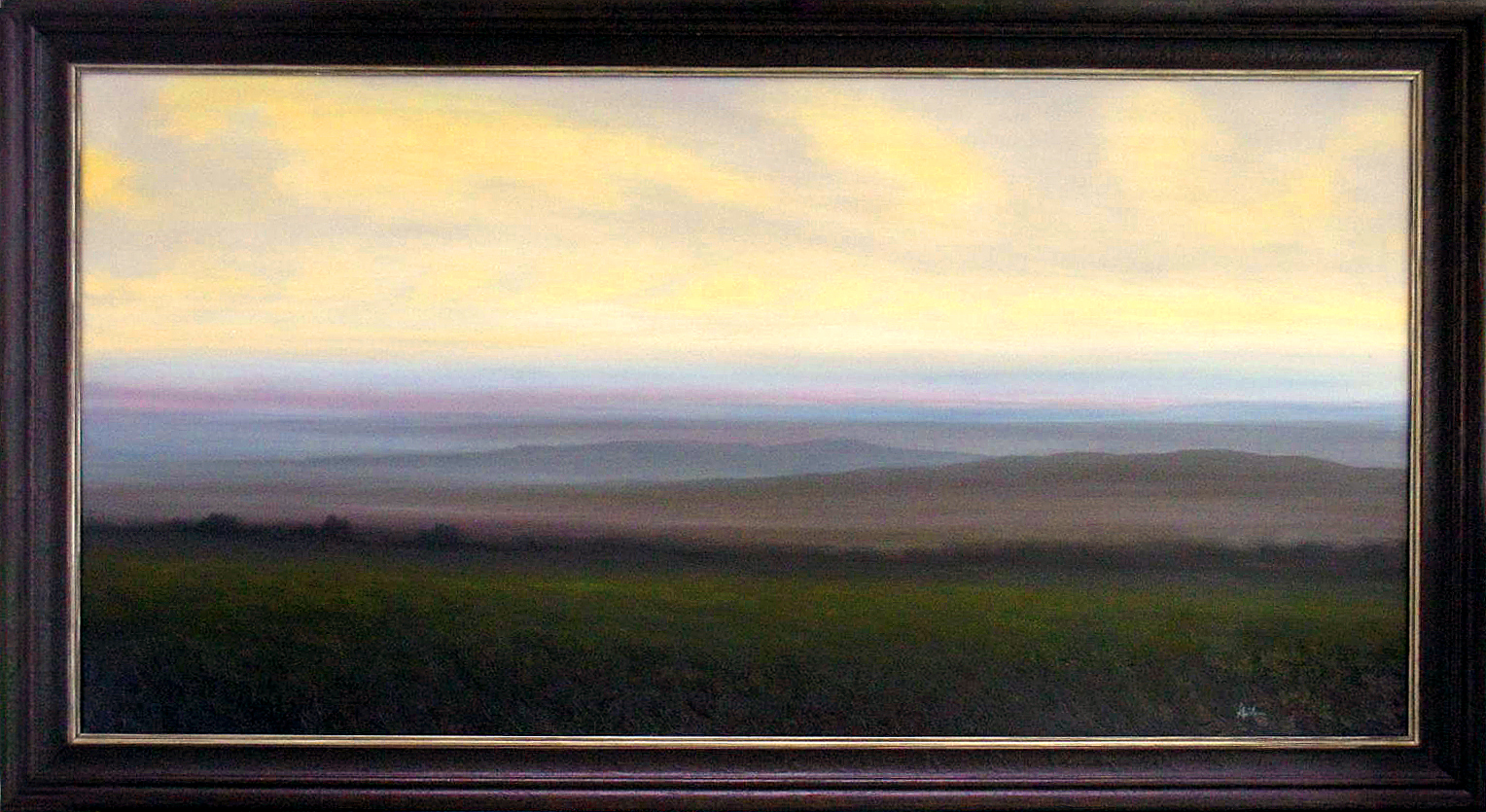 asheville landscape oil painting